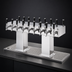 Thumbnail image #3 for Perlick Extra High Back-to-Back Bridge Tee Countertop Glycol-Cooled Draft Beer Tower, 32 Faucets, Polished Chrome