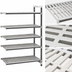 Thumbnail image #3 for Cambro Camshelving Elements XTRA 5-Shelf Vented Stationary Add-On Shelving Unit, 18