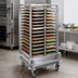 Thumbnail image #3 for Cres Cor Stainless Steel Roll-In Rack with 16 Adjustable Universal Slides for 18 x 26 or 12 x 20 Pans