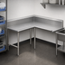 Thumbnail image #3 for John Boos Pro-Bowl L-Shaped Clean Corner Dish Table, 60