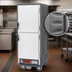 Thumbnail image #3 for Metro C5 3 Series Insulation Armour™ Full Height Mobile Heated Holding Cabinet with Dutch Solid Insulated Aluminum Doors, Gray, 120V