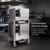 Thumbnail image #3 for AccuTemp Evolution Double-Compartment Connectionless Boilerless Electric Convection Steamer, 3-Pan Top / 6-Pan Bottom