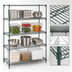 Thumbnail image #4 for Metro Super Adjustable Super Erecta Stationary Wire Starter Shelving Unit, 42