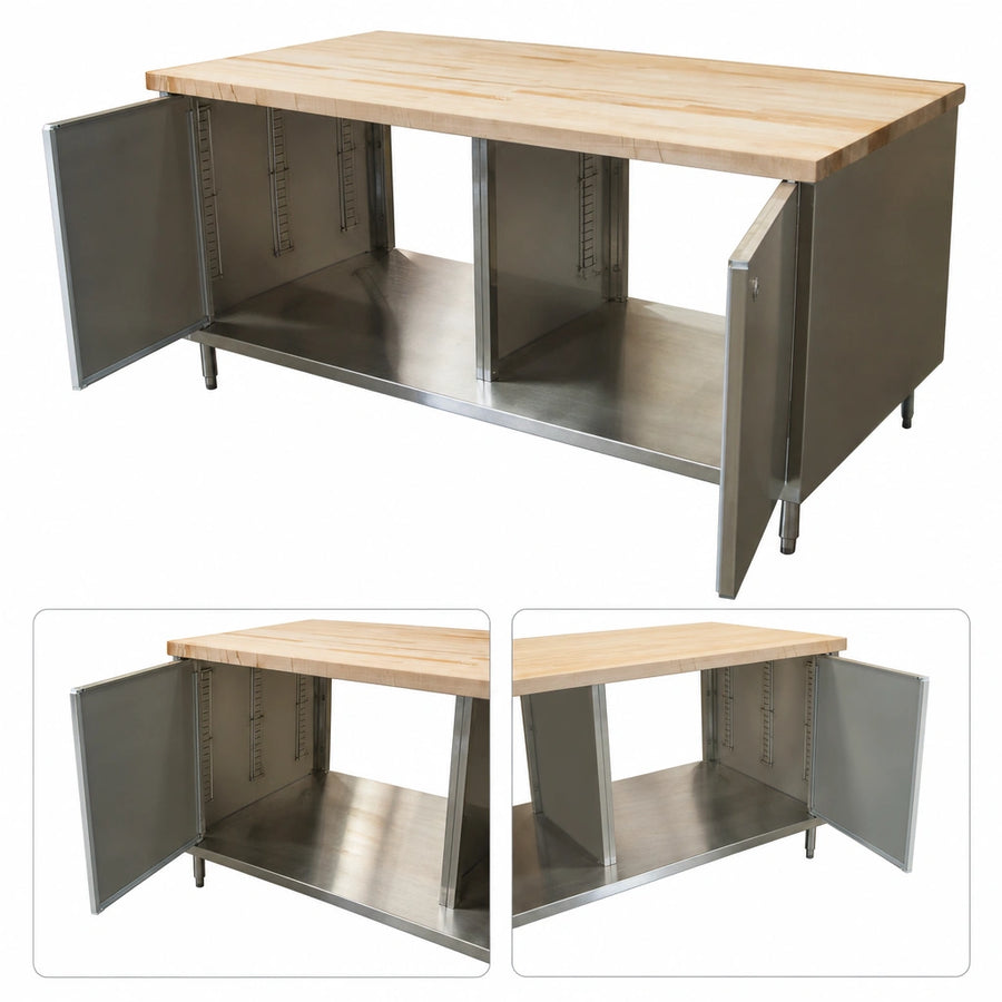 Dual-Access Cabinet Base