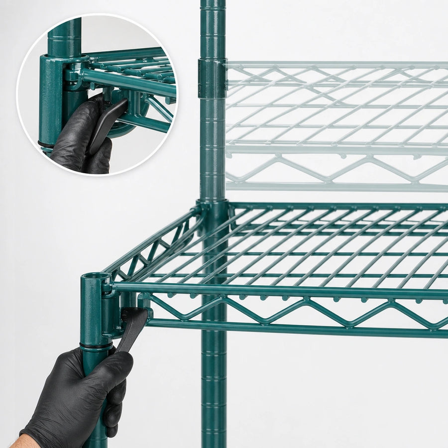 Super Adjustable Corner Release System