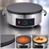 Thumbnail image #3 for Omcan USA 16-Inch Single Electric Crepe Griddle with Cast Iron Plate