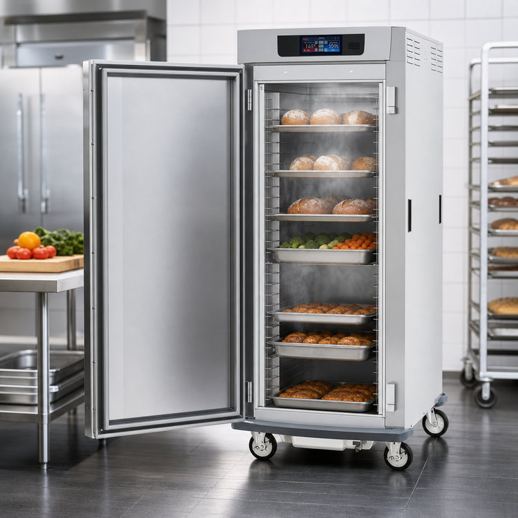Product image #3 for Metro C5 9 Series Controlled Humidity Heated Holding and Proofing Cabinet, Full Height, Solid Door, Universal Wire Slides
