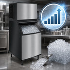 Thumbnail image #3 for Koolaire KDT0500A Air-Cooled Self-Contained Dice Cube Ice Maker, 30-Inch, 515 lb/24 hr, ENERGY STAR