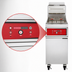 Thumbnail image #4 for Vulcan PowerFry3 15-1/2-Inch Freestanding Gas Fryer with Digital Controls and KleenScreen PLUS Filtration, 45-50 lb. Capacity