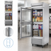 Thumbnail image #3 for True 27-Inch One-Section Reach-In Refrigerator with 2 Framed Glass Half Doors