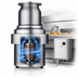 Thumbnail image #3 for InSinkErator SS-1000™ 10 HP Complete Trough Mount Food Waste Disposer Package with CC-202 Control Center