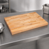 Thumbnail image #3 for John Boos SC115-O Edge Grain Flat Top Northern Hard Rock Maple Work Table Top, 120 x 42 x 1-3/4 Inches