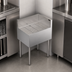 Thumbnail image #3 for Krowne Royal Series Freestanding Underbar Corner Drainboard, Right End Return, 24 x 19 Inches