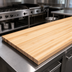 Thumbnail image #3 for Boos Block Northern Hard Rock Maple Edge Grain Kitchen Countertop, 120 x 27 x 1-1/2 Inch, Oil Finish