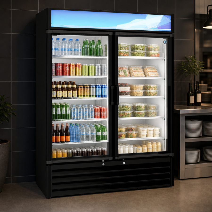 Two-Section Reach-In Cabinet