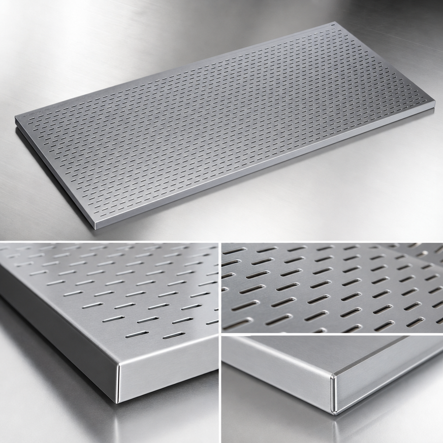 Perforated Stainless Steel Top