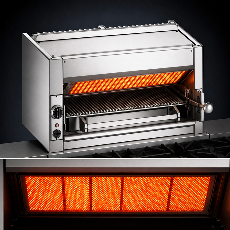 Product image #3 for Bistro 36-Inch Gas Range-Mount Infrared Salamander Broiler