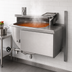 Thumbnail image #3 for Legion LTWC-80 80-Gallon Direct Steam 2/3 Jacketed Wall Mount Kettle