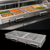 Thumbnail image #3 for Hatco Drop-In Modular/Ganged Heated Well, 6 Full-Size Pan Capacity, Wet or Dry, 4.5 kW
