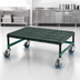 Thumbnail image #3 for QuadPlus Mobile Dunnage Rack with 3-Sided Frame and Louvered Polypropylene Mat, 24 x 18 x 14 Inches, 800 lb Capacity