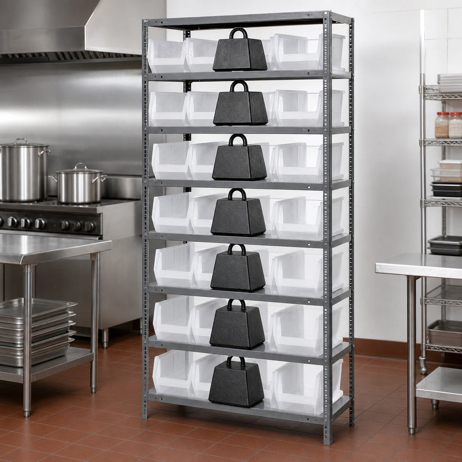 Heavy-Duty Shelf Capacity