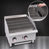 Thumbnail image #3 for APW Wyott Workline 18-Inch Gas Countertop Charbroiler with Cast Iron Grates