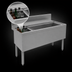 Thumbnail image #3 for Advance Tabco Prestige Supreme 36-Inch Stainless Steel Bar Ice Chest with Left Bottle Storage Rack, 70 lb Ice Capacity, Without Cold Plate