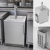 Thumbnail image #3 for Krowne 24-Inch One-Section Draft Beer Cooler with Side-Mounted Self-Contained Refrigeration
