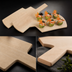 Thumbnail image #3 for Solid Maple Rectangular Serving Board with Handle, 18 Inch Overall Length