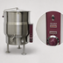 Thumbnail image #3 for Crown EL-60 60 Gallon Electric Stationary Kettle with 2/3 Jacket