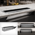 Thumbnail image #3 for Glastender DI-MDR36 36 Inch Drop-In Stainless Steel Mixology Well and Drink Rail