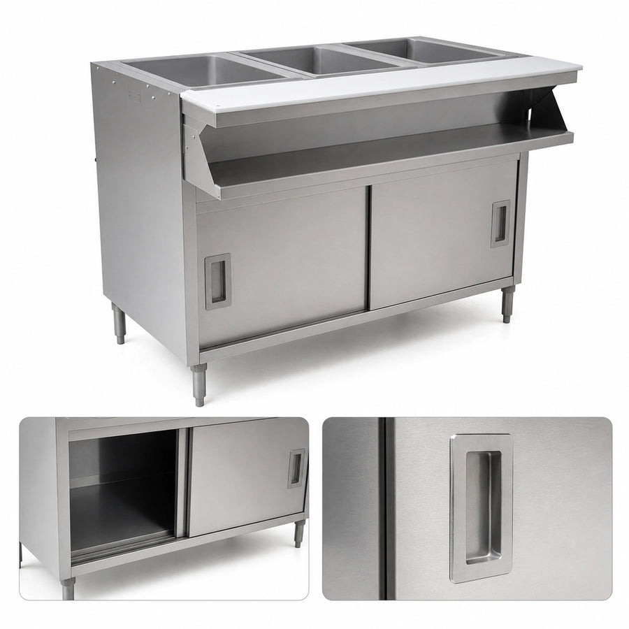 Sliding Door Cabinet Base