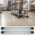 Thumbnail image #3 for Quantum Single Unit Floor Track Assembly Kit with 2 x 14' V-Groove Aluminum Tracks