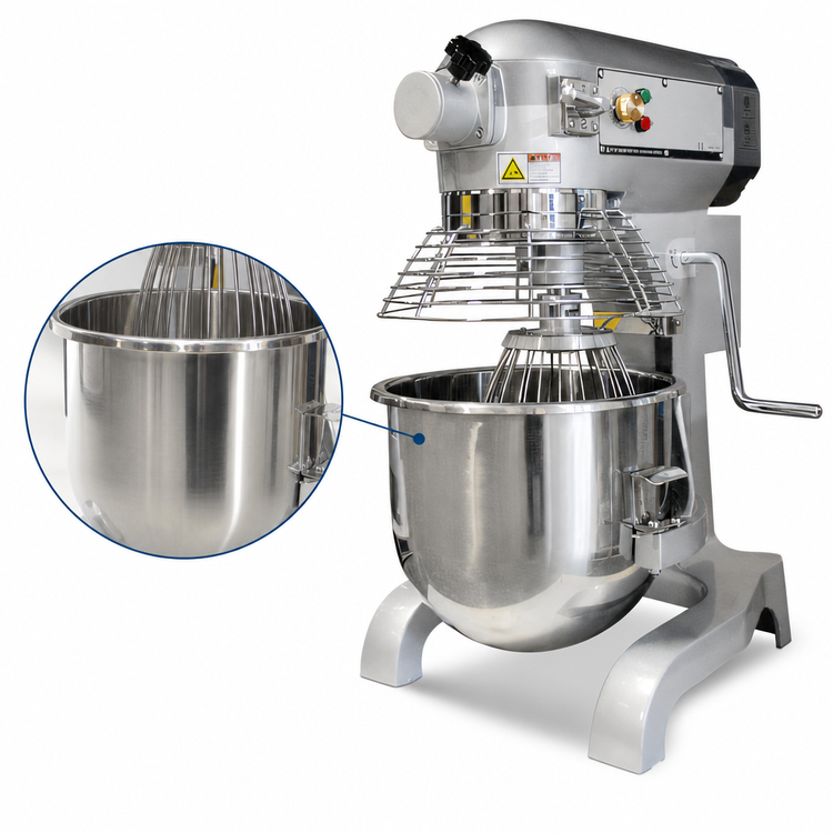 Product image #3 for Serv-Ware 20 Quart Floor Model Planetary Dough Mixer with PTO, 3-Speed, #12 Hub