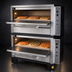 Thumbnail image #3 for Peerless CE62PESC Double-Stacked Electric Deck Pizza Oven