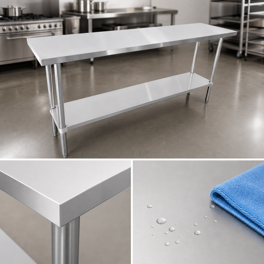 18/430 Stainless Steel Flat Top