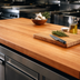 Thumbnail image #3 for John Boos Boos Block American Cherry Edge Grain Kitchen Countertop, 84