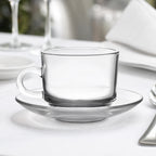 Thumbnail image #4 for Ocean 6-3/4 oz Clear Stackable Glass Teacup