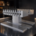 Thumbnail image #3 for Glastender Double-Sided Countertop Glycol-Cooled Draft Dispensing Tower, 20 Faucets, Stainless Steel