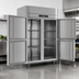 Thumbnail image #3 for Victory UltraSpec 2-Section Extra Wide Pass-Thru Solid Door Freezer, 52.97 Cu. Ft., Self-Contained