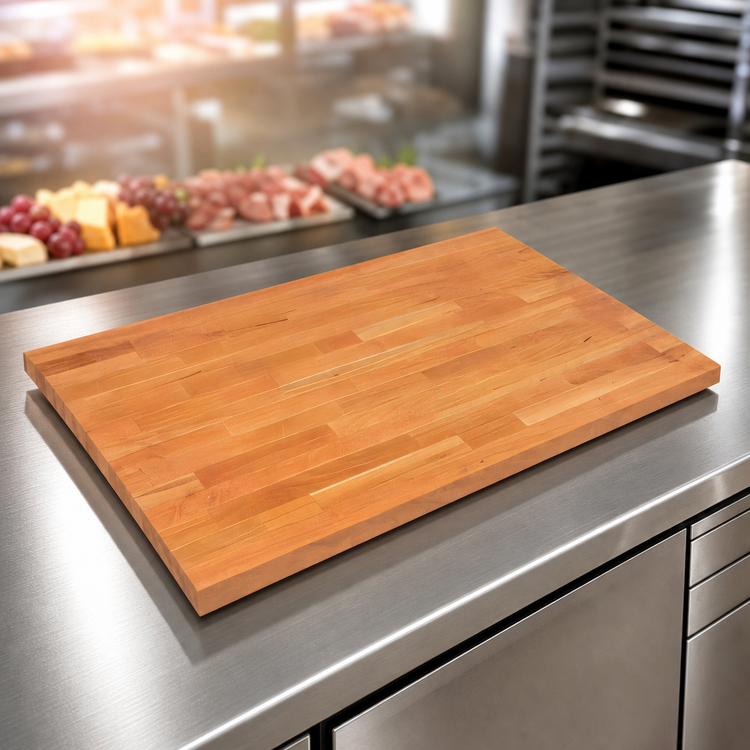 Product image #3 for Boos Block American Cherry Edge Grain Kitchen Countertop, 60 x 32 x 1-1/2 Inch Flat Top, Penetrating Oil Finish