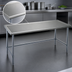 Thumbnail image #3 for Spec-Master Marine Series Stainless Steel Work Table, 72 x 48 Inches, 14-Gauge Top