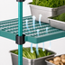 Thumbnail image #3 for Eagle Group QuadPlus Green Louvered Polymer Shelf Mat, 60 x 24 Inches, with Quad-Adjust Wire Frame