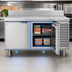 Thumbnail image #3 for La Rosa L-20162-32 Two-Section Worktop Freezer Base with 6