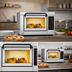 Thumbnail image #3 for PizzaMaster 1-Chamber Countertop Electric Pizza Oven with Digital Controls and 21.1-Inch Stone Deck