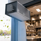 Thumbnail image #3 for Berner Industrial IDC14-1036A-1 36-Inch Unheated Direct-Drive Air Curtain, 1 HP Motor, 14-Foot Maximum Opening Height