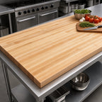 Thumbnail image #3 for John Boos Boos Block KCT-BL6032-O Maple Kitchen Countertop, 60 x 32 x 1-1/2 in, Blended Edge Grain, Oil Finish