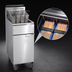 Thumbnail image #3 for Imperial IFS-50-OP Gas Open Pot Fryer, 50 lb Capacity, Floor Model