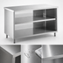 Thumbnail image #3 for 36-Inch Wide Stainless Steel Dish Cabinet with Adjustable Mid-Shelf