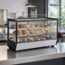 Thumbnail image #3 for 60-Inch Square Glass Full-Service Countertop Refrigerated Display Case, 8.89 Cu. Ft.